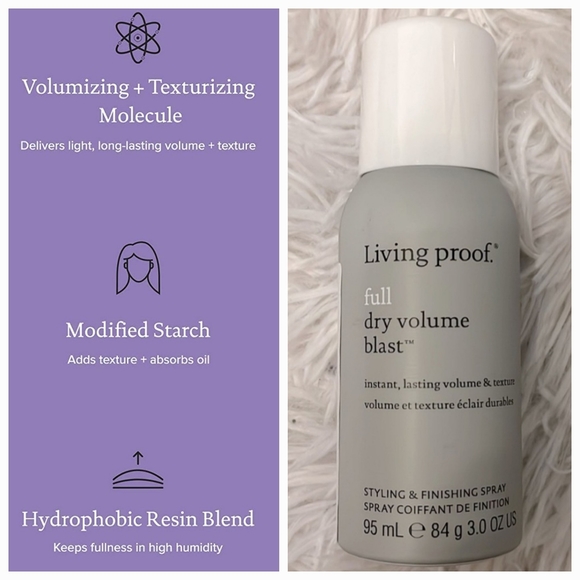 Living Proof Set: PhD Dry Shampoo 92ml & Dry Volume Blast 95ml ~New  ☆Authentic☆ - Picture 3 of 4